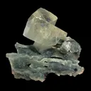 Natural Calcite Crystal on Chalcedony –  Raw Mineral Cluster - image 6