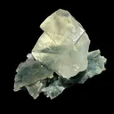 Natural Calcite Crystal on Chalcedony –  Raw Mineral Cluster - image 3