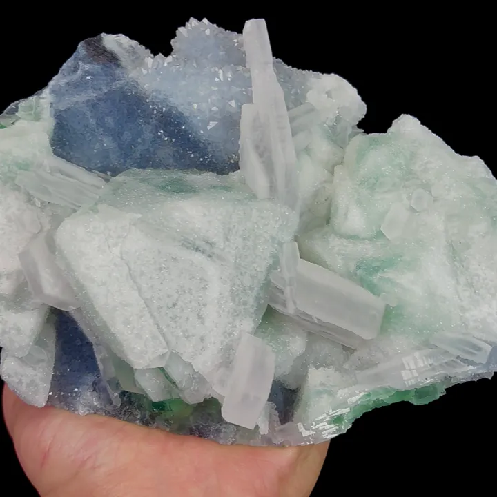 Natural Calcite Crystal,Concentrated sugar Calcite,Octahedron Mineral Specimen:FUJIAN (175*45*130mm) - image 4