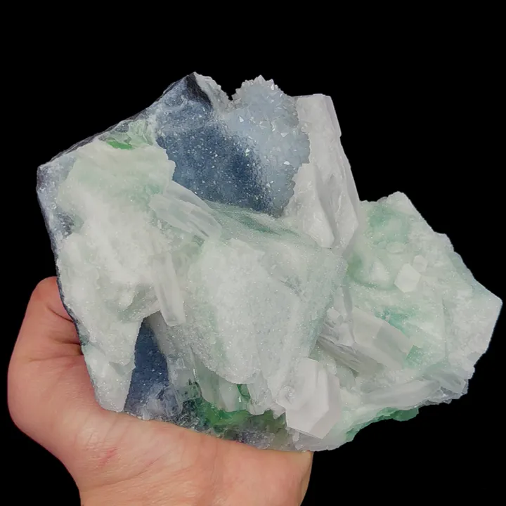 Natural Calcite Crystal,Concentrated sugar Calcite,Octahedron Mineral Specimen:FUJIAN (175*45*130mm) - image 3