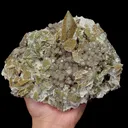 Natural Calcite Pyrite and Crystal Mineral Specimen,High Quality Specimen,DAYE,HUBEI,CHINA(180*150*60mm) - image 1
