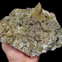 Natural Calcite Pyrite and Crystal Mineral Specimen,High Quality Specimen,DAYE,HUBEI,CHINA(180*150*60mm) - image 2