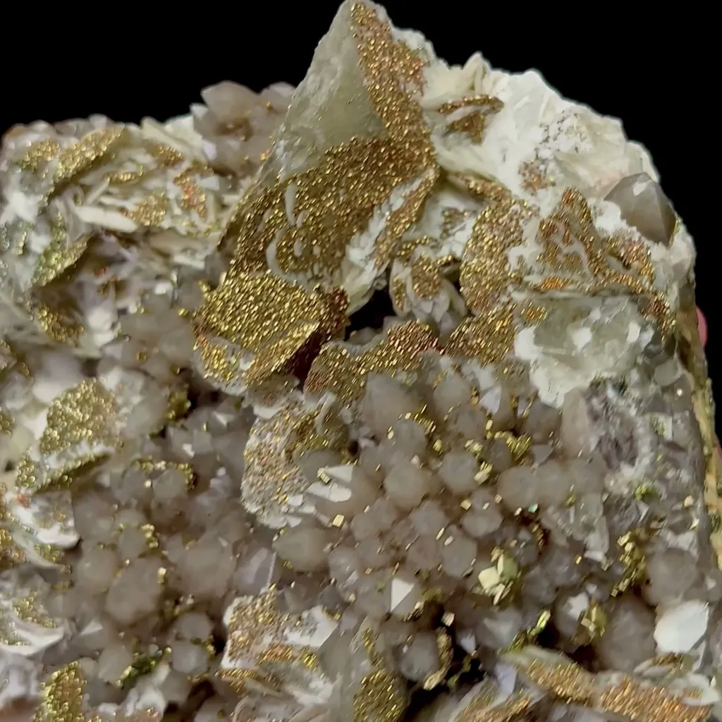 Natural Calcite Pyrite and Crystal Mineral Specimen,High Quality Specimen,DAYE,HUBEI,CHINA(180*150*60mm) - image 3