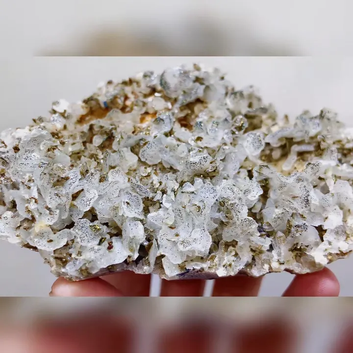 Natural Calcite & Pyrite, Mineral Specimen: Fujian,China (110*75*30mm) - image 3