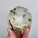 Natural Calcite & Stibnite, Mineral Specimens:Fujian,China (55*60*35MM) - image 6