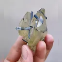 Natural Calcite & Stibnite, Mineral Specimens:Fujian,China (55*60*35MM) - image 3