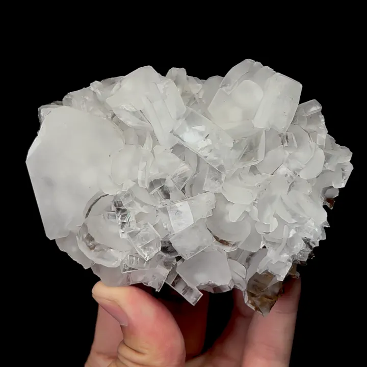 Natural Calcite,Cube Mineral Specimen:ZHEJIANG (100*30*95mm) image