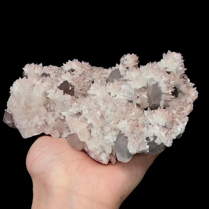 Natural Calcite,Pink Dog tooth Crystal Mineral Specimen:HUBEI (120*70*60mm) - image 2