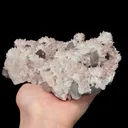 Natural Calcite,Pink Dog tooth Crystal Mineral Specimen:HUBEI (120*70*60mm) - image 2