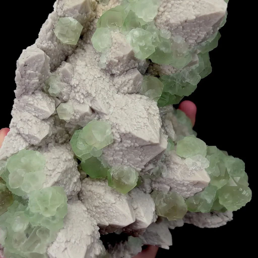 Natural Candle Crystal and Green Fluorite Mineral Specimen,High Quality Specimen,INNER MONGOLIA,CHINA(170*130*80mm) - image 3