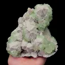 Natural Candle Crystal and Green Fluorite Mineral Specimen,High Quality Specimen,INNER MONGOLIA,CHINA(170*130*80mm) - image 4