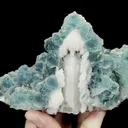 Natural Candle Crystal and Green Octahedral Fluorite Mineral Specimen,High Quality Specimen,INNER MONGOLIA,CHINA(160*100*88mm) - image 1