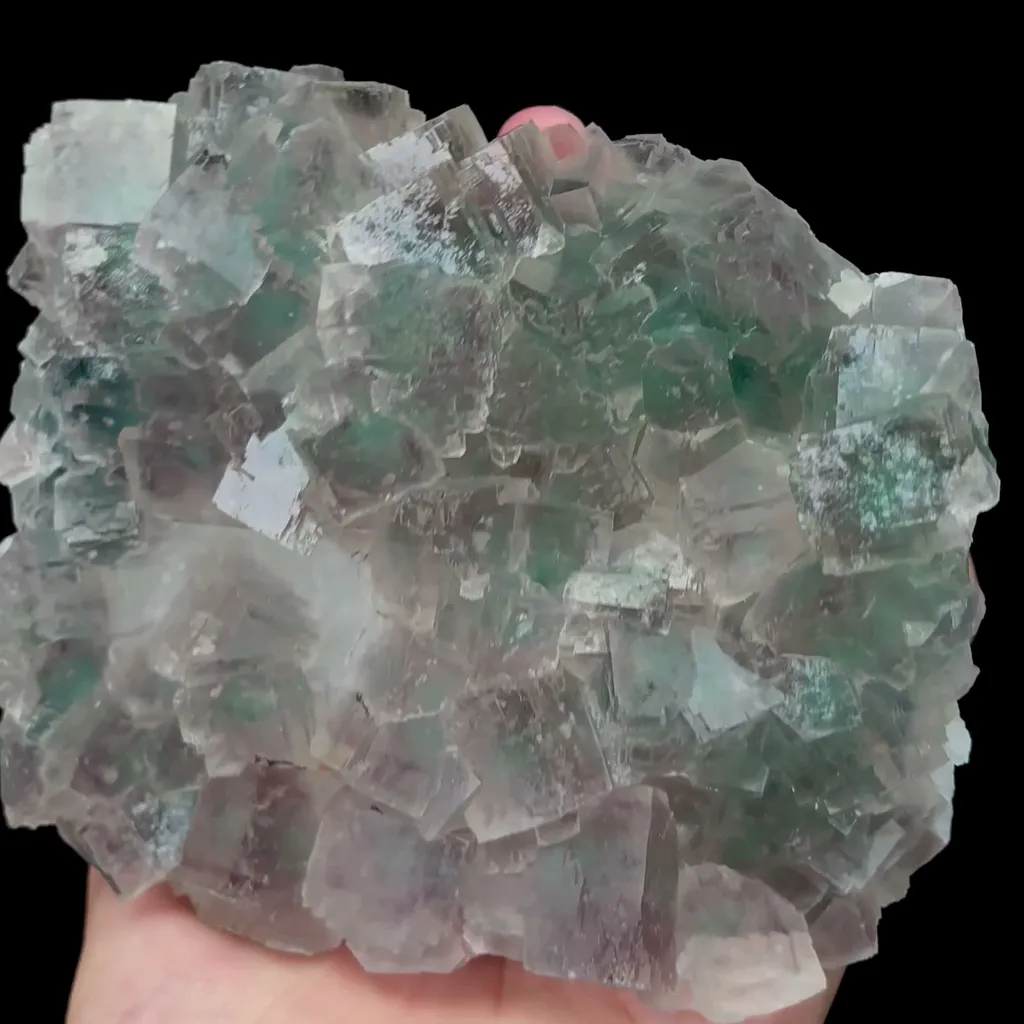 Natural Candy Fluorite Mineral Specimen,High Quality Specimen,ZHEJIANG,CHINA(125*108*35mm) - image 3