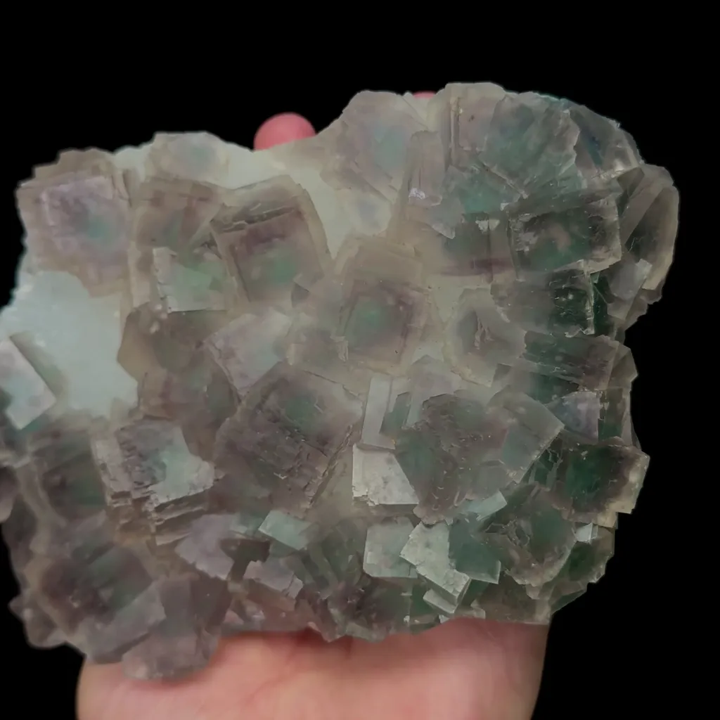 Natural Candy Fluorite Mineral Specimen,High Quality Specimen,ZHEJIANG,CHINA(148*93*42mm) - image 3