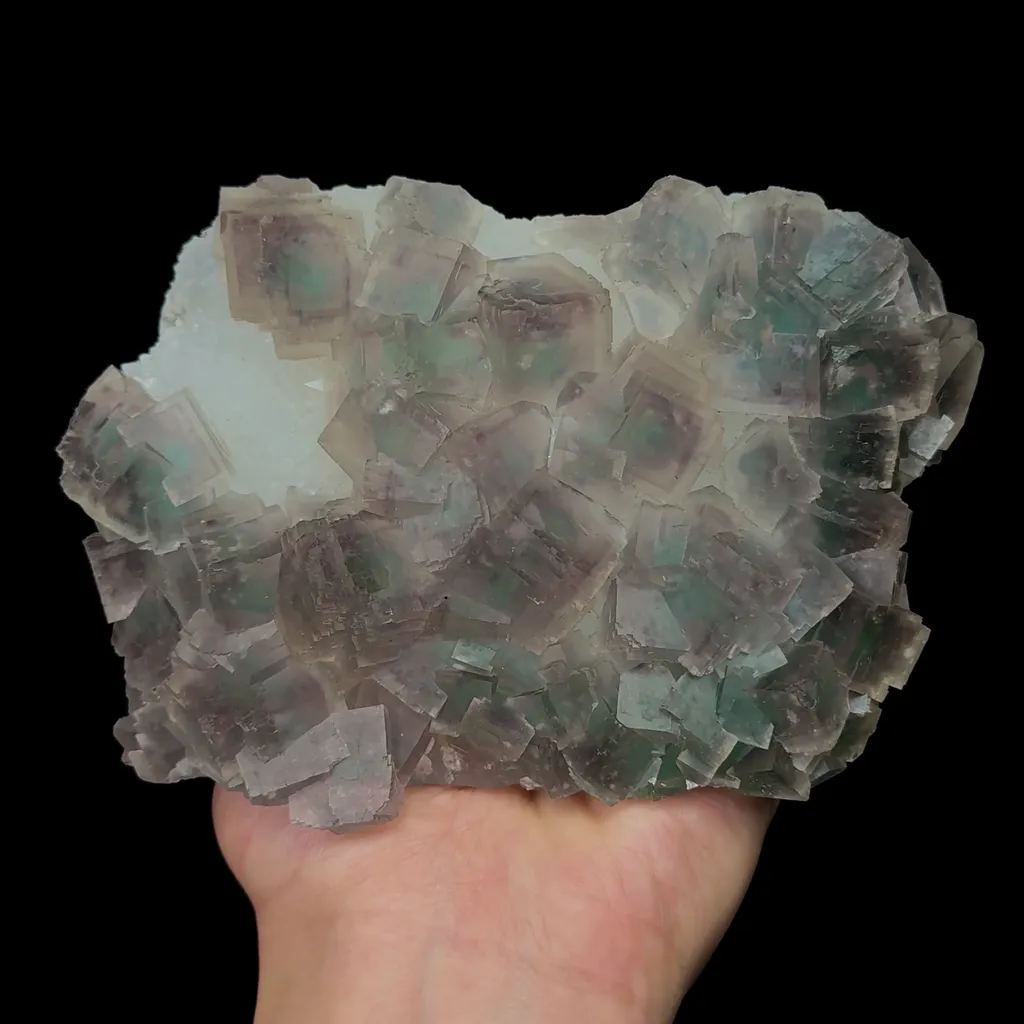 Natural Candy Fluorite Mineral Specimen,High Quality Specimen,ZHEJIANG,CHINA(148*93*42mm) - image 4