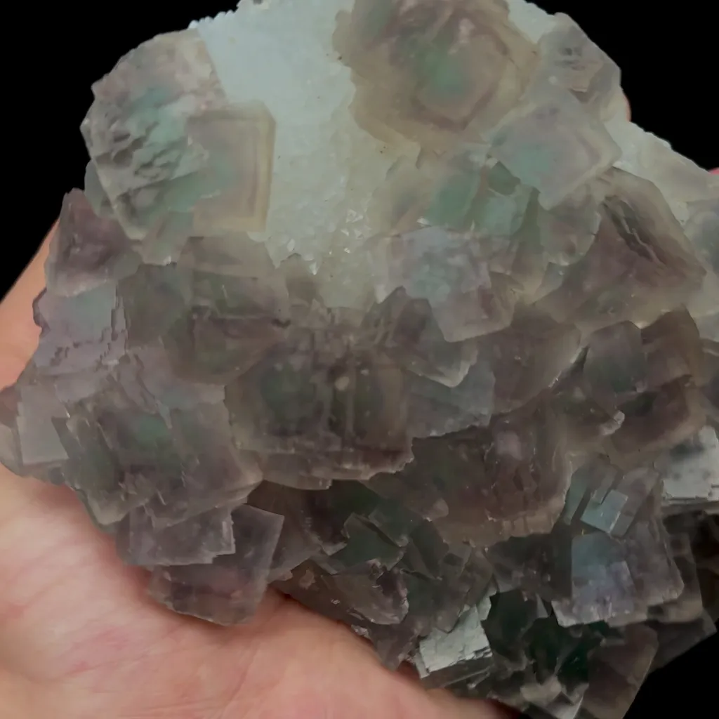 Natural Candy Fluorite Mineral Specimen,High Quality Specimen,ZHEJIANG,CHINA(148*93*42mm) - image 2