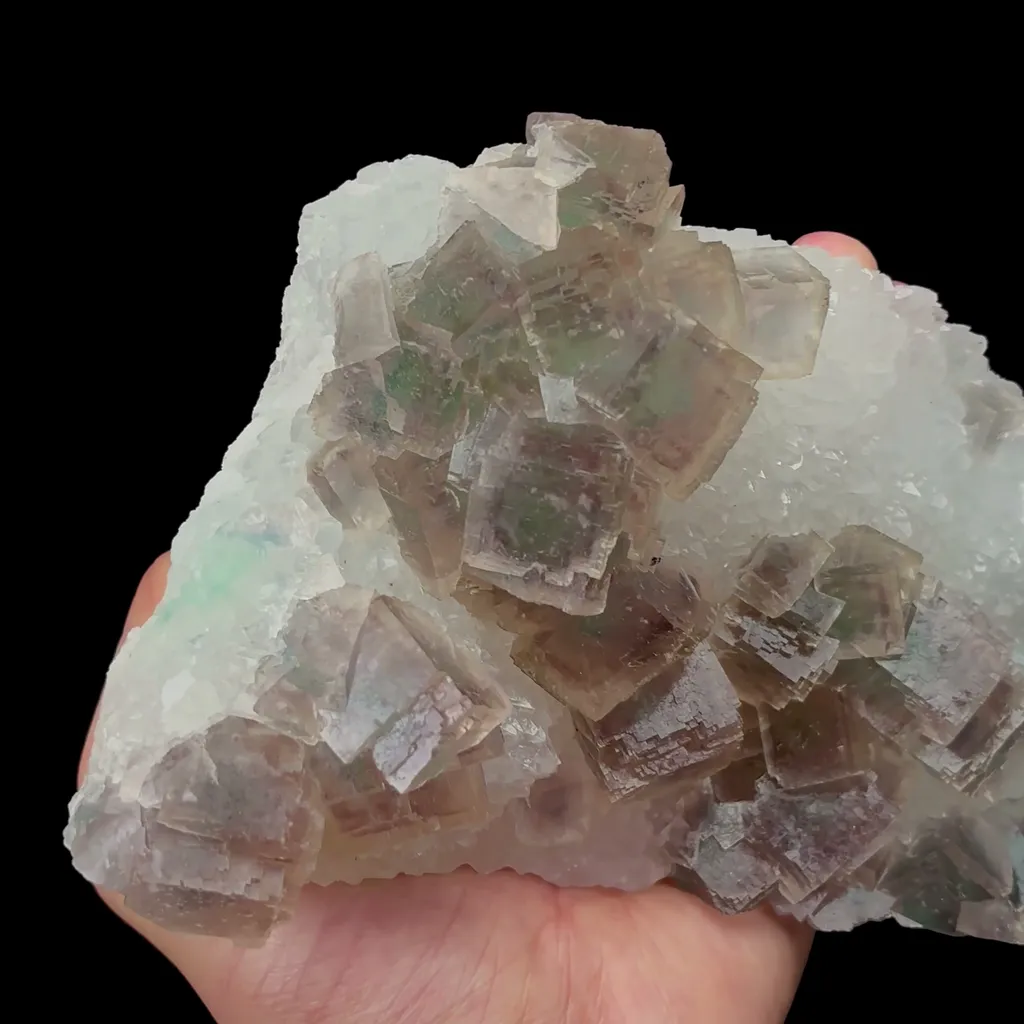 Natural Candy Fluorite Mineral Specimen,High Quality Specimen,ZHEJIANG,CHINA(157*100*45mm) - image 2