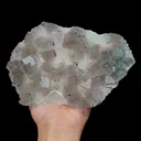 Natural Candy Fluorite Mineral Specimen,High Quality Specimen,ZHEJIANG,CHINA(200*150*41mm) - image 4