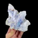 Natural Celadon Fluorite and Quartz Coexist comes from Yaogangxian,Hunan 105*60*100MM - image 5