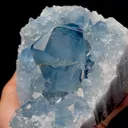 Natural Celestite Mineral Specimen,High Quality Specimen,MADAGASCAR(140*123*80mm) - image 4