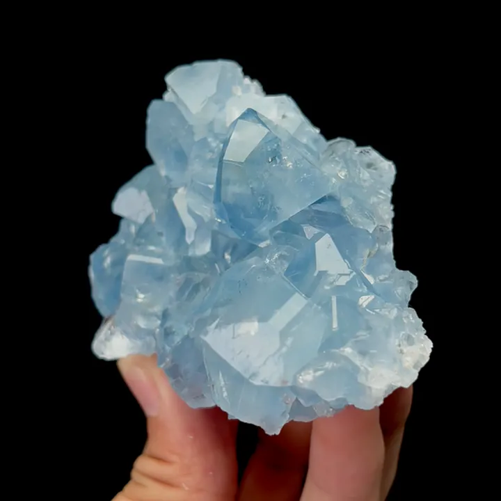 Natural Celestite,High Quality Celestite Mineral Specimen:Madagascar（85*40*60mm) - image 2
