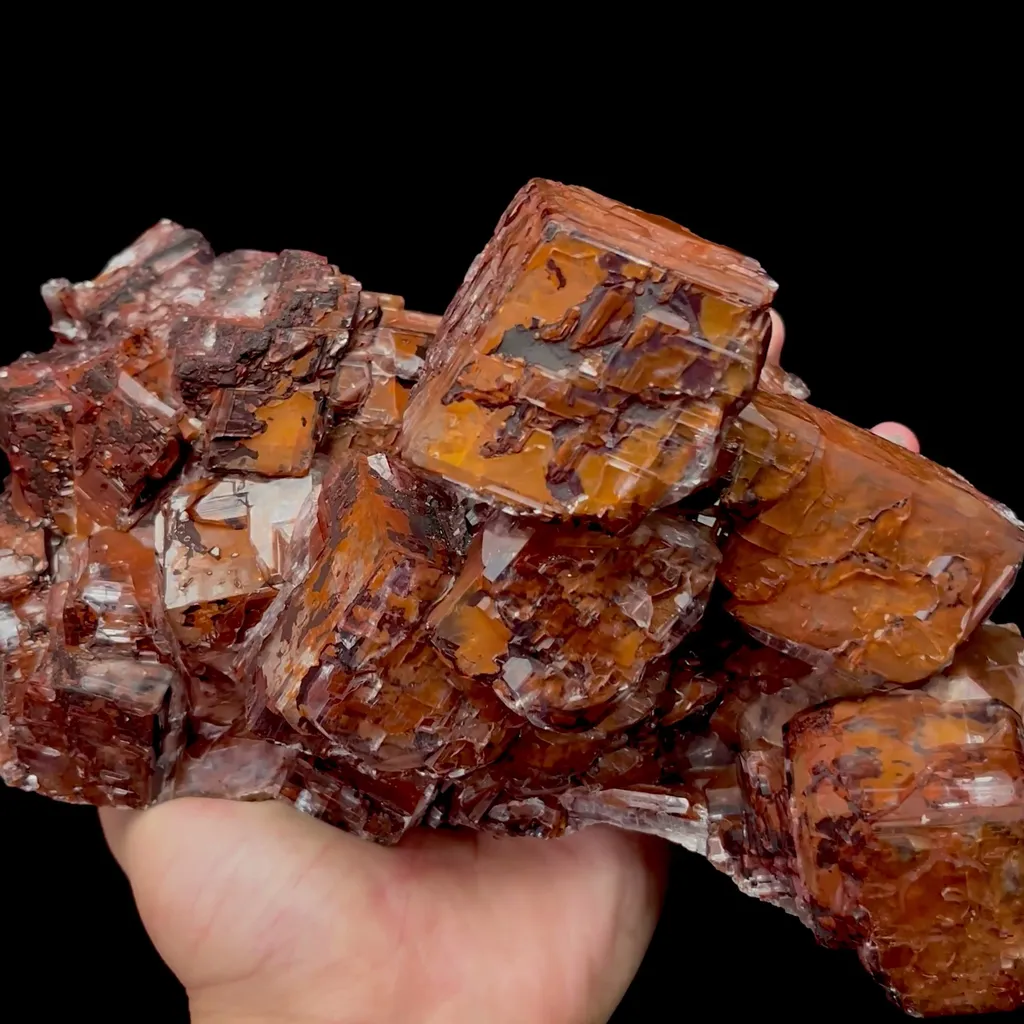 Natural Chocolate Calcite Mineral Specimen,High Quality Specimen,DAYE,HUBEI,CHINA(220*130*100mm) - image 2