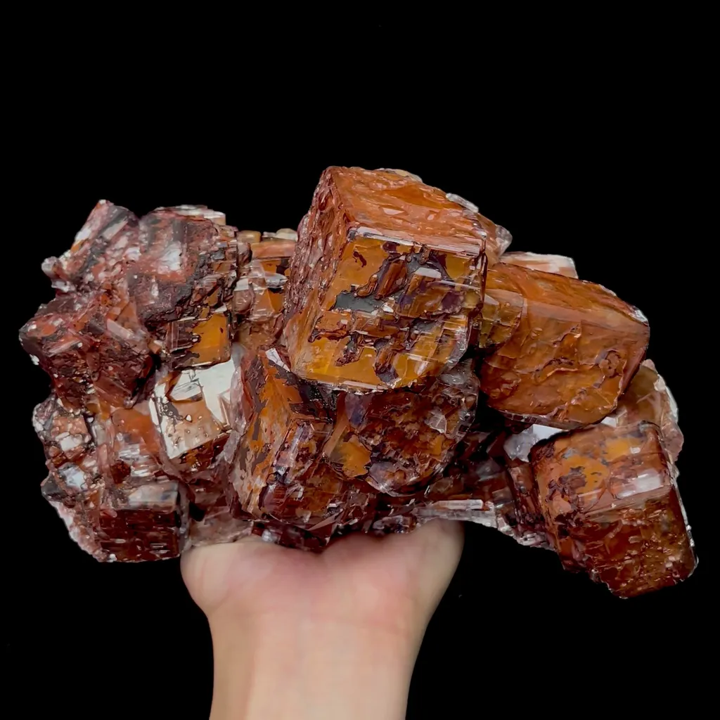Natural Chocolate Calcite Mineral Specimen,High Quality Specimen,DAYE,HUBEI,CHINA(220*130*100mm) - image 4