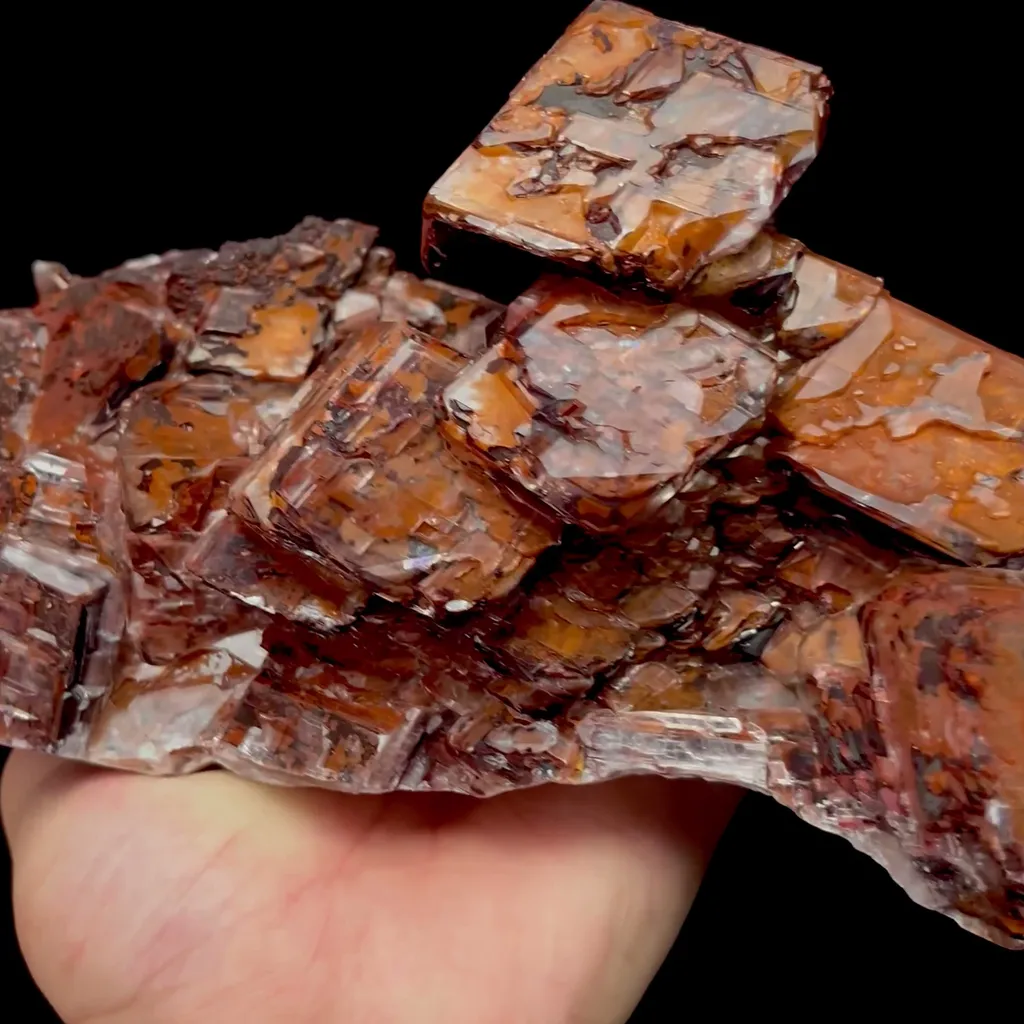 Natural Chocolate Calcite Mineral Specimen,High Quality Specimen,DAYE,HUBEI,CHINA(220*130*100mm) - image 3