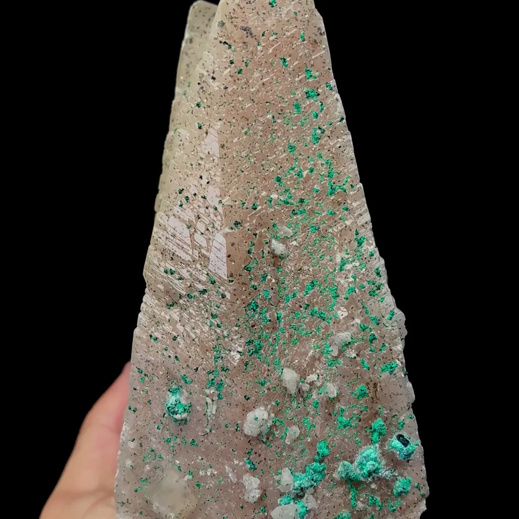 Natural Christmas Calcite Mineral Specimen,High Quality Specimen,SHUIKOUSHAN,CHANGNING,HUNAN,CHINA(170*110*106mm) - image 4