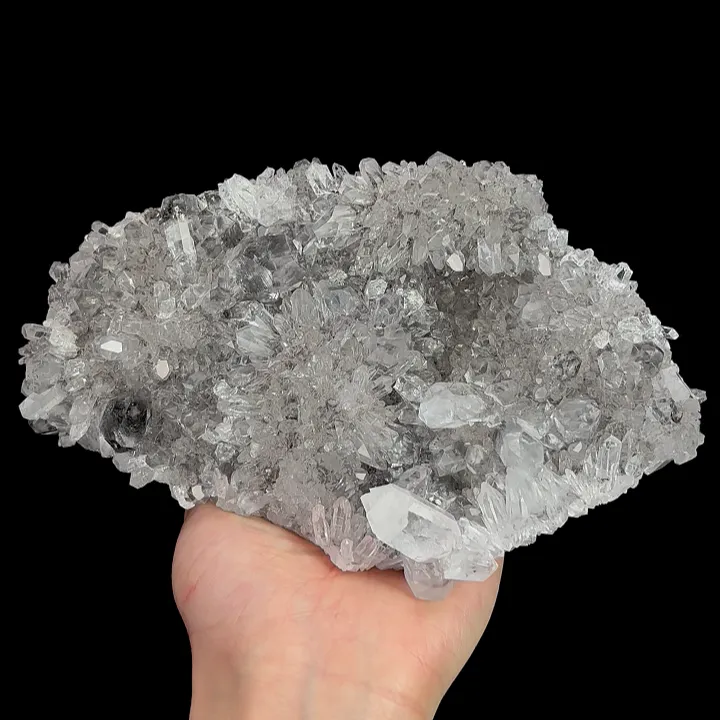 Natural Chrysanthemum Quartz Cluster, Mineral Specimen:Sichuan,China (190*120*55MM) image