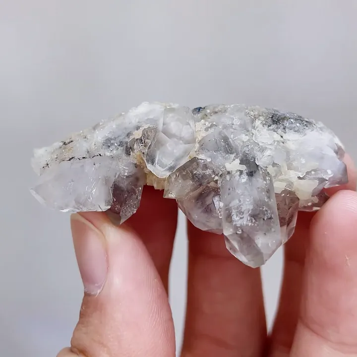 Natural Cinnabar & Quartz Cluster,Mineral Specimen:Yueyang,Hunan (55*35*25MM) - image 4
