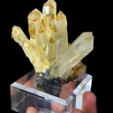 Natural Citrine Cluster comes from Guizhou,China 80*30*80MM - image 3