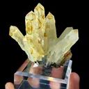 Natural Citrine Cluster comes from Guizhou,China 80*30*80MM - image 5