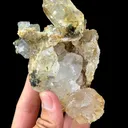 Natural Citrine Cluster comes from Jinlong,Guangdong 110*70*55MM - image 2