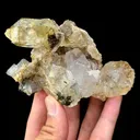 Natural Citrine Cluster comes from Jinlong,Guangdong 110*70*55MM - image 1