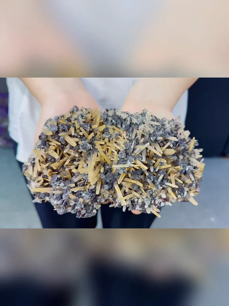 Natural Citrine Cluster from Golden Dragon,Guangdong  170*100*65MM - image 2