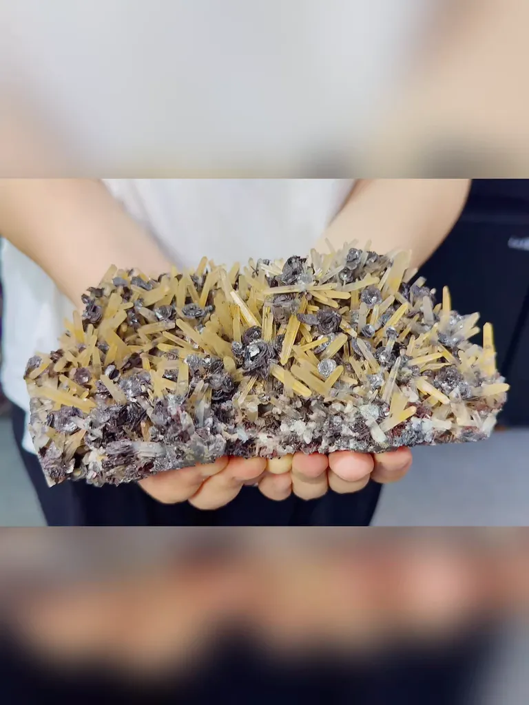 Natural Citrine Cluster from Golden Dragon,Guangdong  170*100*65MM image