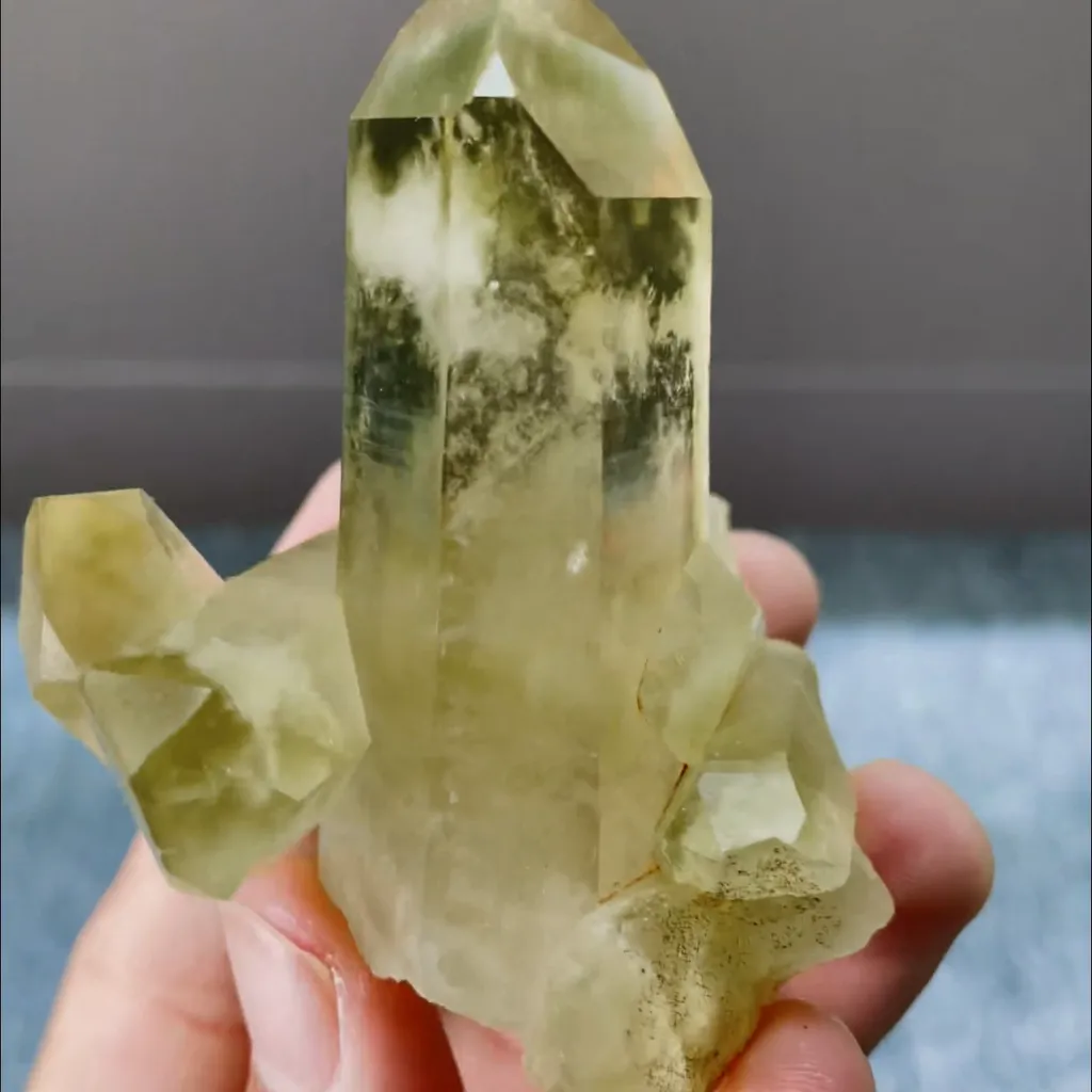 Natural Citrine comes from Madagascar 85*55*70MM - image 3