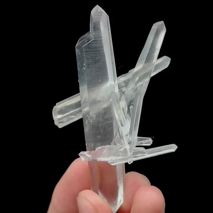 Natural Clean Crystal Cluster,Clear Quartz Mineral Specimen: SICUAN CHINA (50*80*20mm) - image 2