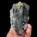 Natural Clean Green Fluorite and Wolframite,Calcite,Crystal Cube Mineral Specimen:YAOGANGXIAN (92*45*40mm) - image 3