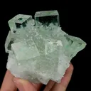 Natural Clean Green Fluorite,Cube Mineral Specimen: ZHEJIANG (90*70*75mm) - image 2