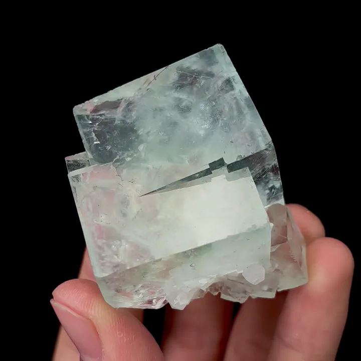 Natural Clean Green Fluorite,Cube Mineral Specimen:ZHEJIANG (40*40*30mm) - image 2