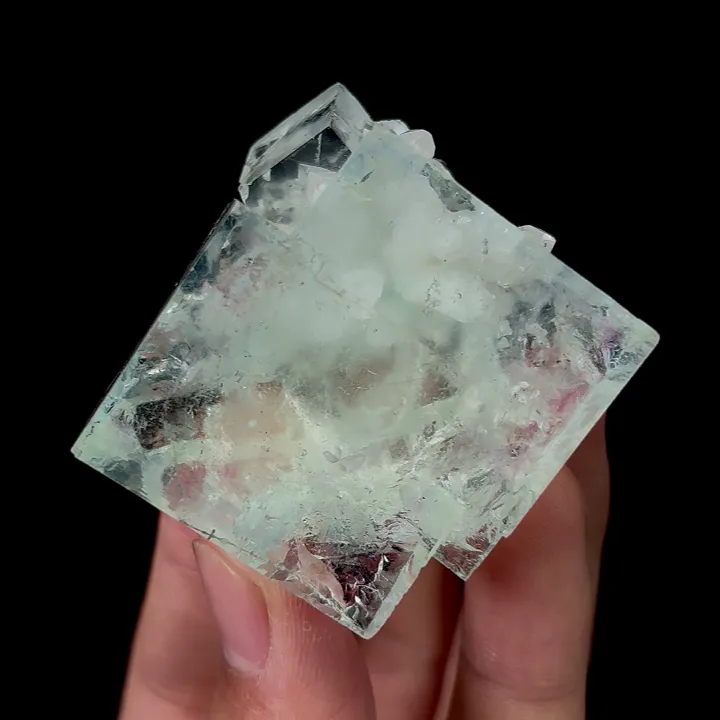 Natural Clean Green Fluorite,Cube Mineral Specimen:ZHEJIANG (40*40*30mm) - image 3