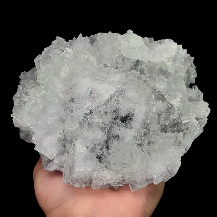 Natural Clean Green Fluorite,Ladder Pattern Mineral Specimen:XIANGHUALING (150*80*120mm) image