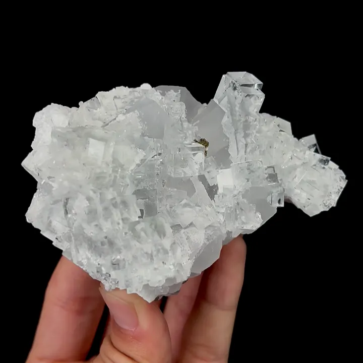 Natural Clean Green Fluorite,Ladder Pattern Mineral Specimen:ZHEJIANG (105*55*70mm) - image 4