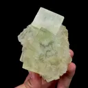 Natural Clean Green Fluorite,Ladder Pattern Mineral Specimen:ZHEJIANG,China (95*60*70mm) - image 4