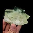 Natural Clean Green Fluorite,Ladder Pattern Mineral Specimen:ZHEJIANG,China (95*60*70mm) - image 3