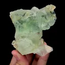 Natural Clean Green  Fluorite,Mineral Specimen,High Quality Specimen,XIANGHUALING,China (78*78*33mm) - image 1