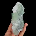 Natural Clean Green Fluorite,Rectangular Cube Mineral Specimen: FUJIAN (140*65*60mm) - image 5