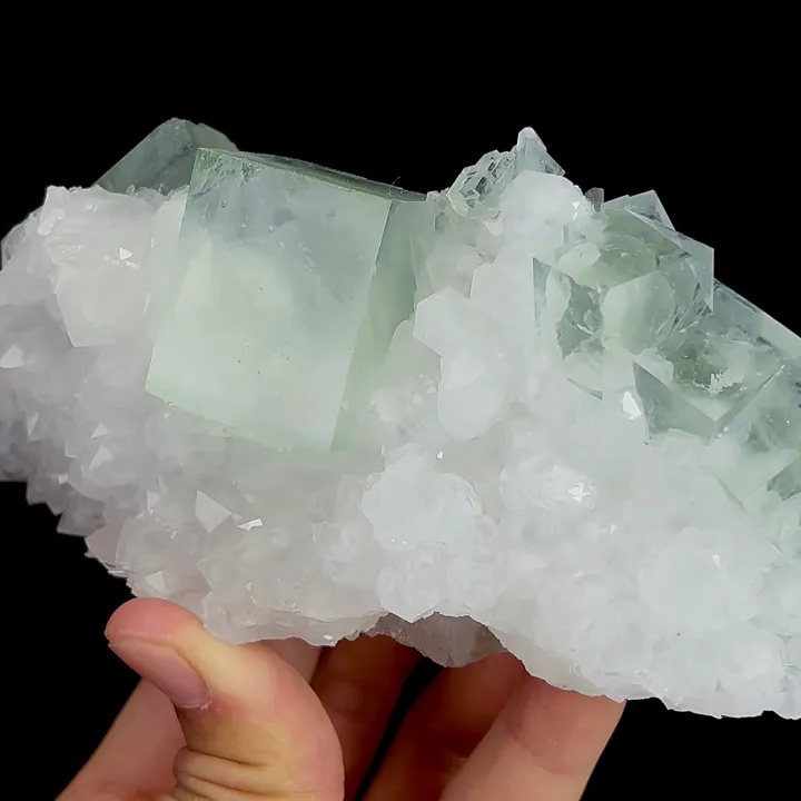 Natural Clean Green Fluorite,Rectangular Cube Mineral Specimen: FUJIAN (140*65*60mm) - image 2